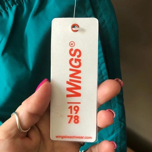 Wings men’s swimming trunks - Picture 6 of 8